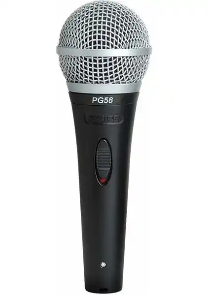 Shure PG58XLRE Dinamik Mikrofon: Profesyonel Ses Kalitesi ve Dayanıklılık Özellikleri