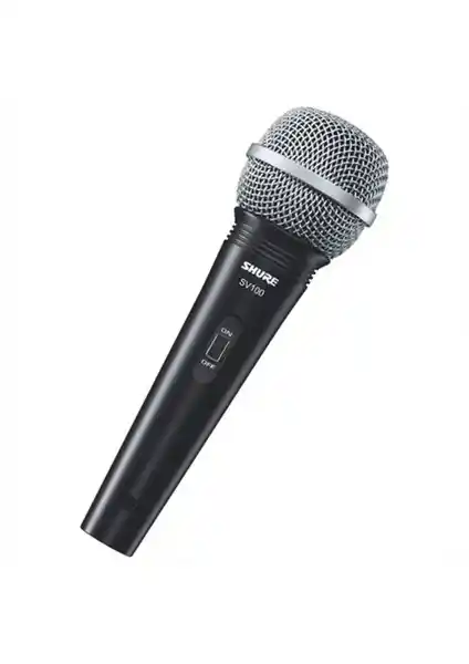 Shure SV-100 Çok Amaçlı El Mikrofonu: Yüksek Performans ve Dayanıklılık