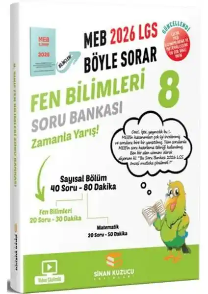Sinan Kuzucu Yayınları 8. Sınıf Fen Bilimleri Soru Bankası Detaylı İnceleme ve Kullanım Rehberi