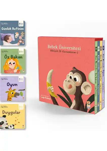 Sincap Kitap Bebek Üniversitesi Seti: Erken Yaşta Öğrenmeyi Destekleyen Eğitici Kitaplar