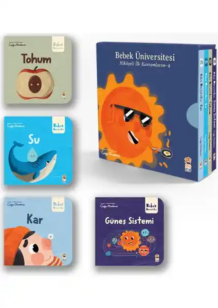 Sincap Kitap Bebek Üniversitesi Seti ile Erken Yaşta Kavramlar ve Hikâyelerle Tanışma