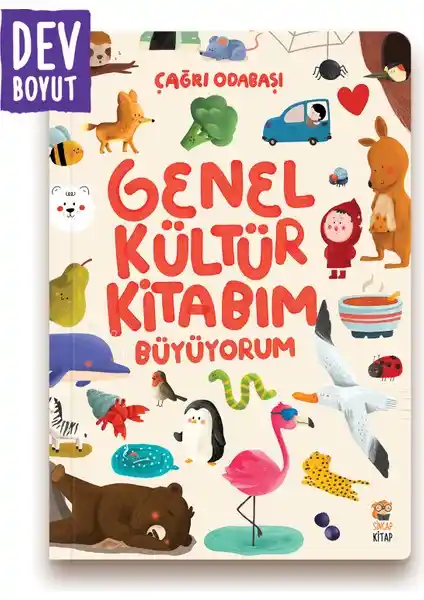 Sincap Kitap Genel Kültür Kitabım Büyüyorum Çocukların Hayal Gücü ve Öğrenme Serüvenini Destekler