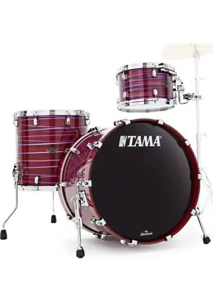 TAMA Starclassic Walnut Birch Lacquer Phantasm Oyster 3 Parça Akustik Davul Seti İncelemesi