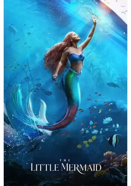 The Little Mermaid 2023 Poster: Yüksek Kaliteli Estetik ve Dayanıklı Duvar Dekoru