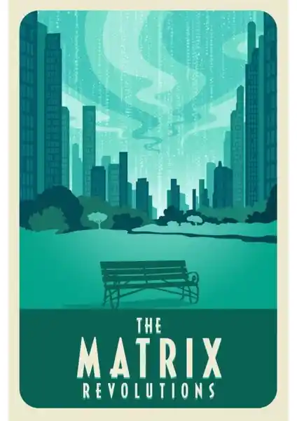 The Matrix Revolutions 2003 Posterleri - Modern ve Dayanıklı Duvar Dekorasyonu