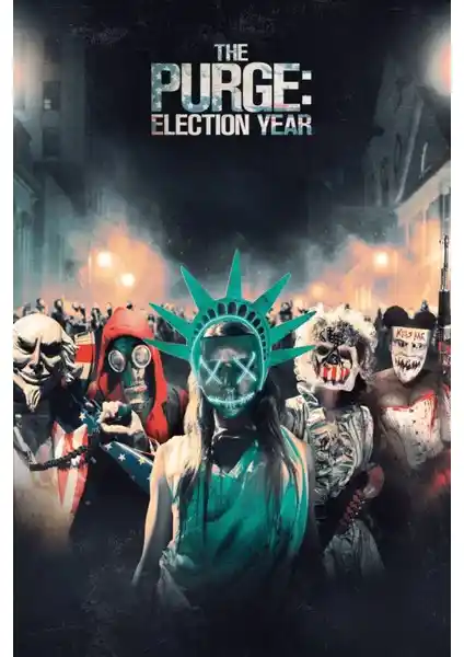 The Purge Election Year 2016 Poster - Dayanıklı ve Estetik Dekoratif Sanat Çözümü