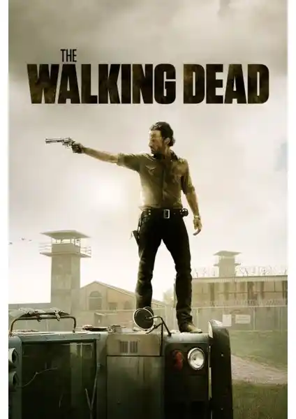 The Walking Dead 12. Sezon Temalı Duvar Dekoru Poster - Yüksek Kalite ve Dayanıklı Tasarım