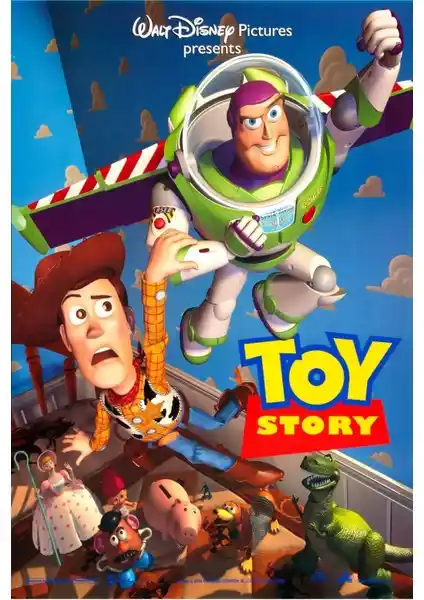 Toy Story 1995 Temalı Dekoratif Poster Yüksek Kalite ve Dayanıklılık ile