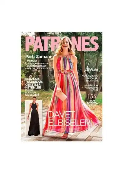 Turkuvaz Dergi Patrones 3. Sayı: Moda Trendleri ve Yaratıcı Tasarımlar Rehberi