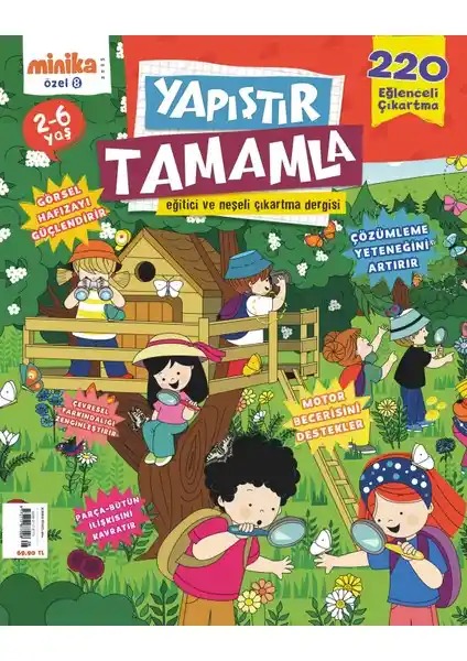 Turkuvaz Dergi Yapıştır Tamamla 8. Sayı 2025: Yaratıcı ve İşlevsel Kağıt Onarım Ürünü