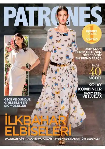 Turkuvaz Patrones Nisan 2025 Sayısı Moda ve Tasarımın Güncel Trendlerini Yansıtıyor