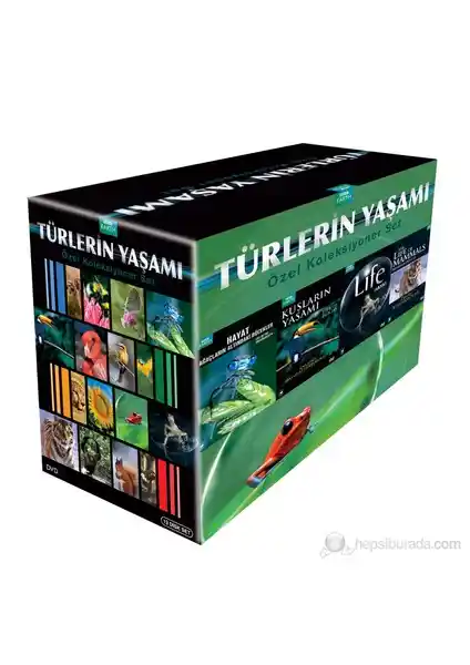 Türlerin Yaşamı Belgesel Koleksiyonu 13 Disklik Doğa ve Canlılar Dünyası