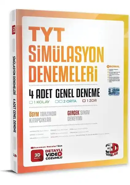 TYT 4'lü Simülasyon Genel Denemeleri ile Sınav Başarınızı Artırın