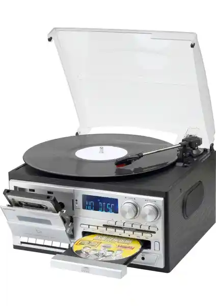 UltraTekno Hepsi Bir Arada Vintage Plak Çalar: Çok Fonksiyonlu Müzik Deneyimi