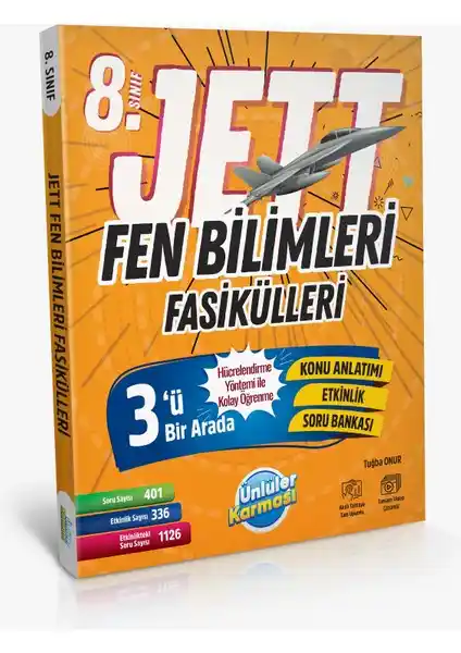Ünlüler Karması 8. Sınıf LGS Fen Bilimleri Fasikülleri Güncel İçerik ve Soru Bankası