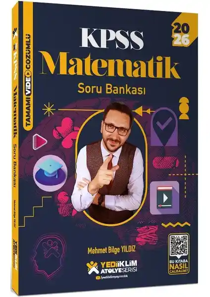 Yediiklim 2026 KPSS Atölye Serisi Genel Yetenek Matematik Soru Bankası İncelemesi