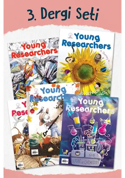 Young Researchers 3 Dergi Seti ile Çocukların Bilimsel Merakını Destekleyen Eğitici İçerikler
