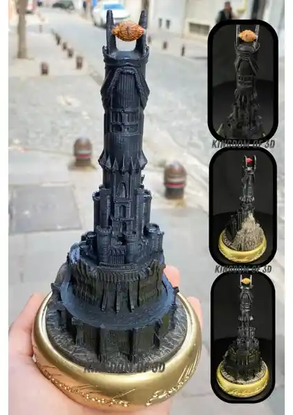 Yüzüklerin Efendisi Sauron’un Gözü 3D Biblo Dekoratif Koleksiyon Parçası