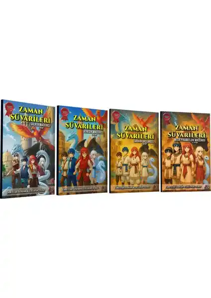 Zaman Süvarileri Koleksiyon Seti: Çocuklar İçin Tarih ve Macera Dolu Öğretici Kitaplar