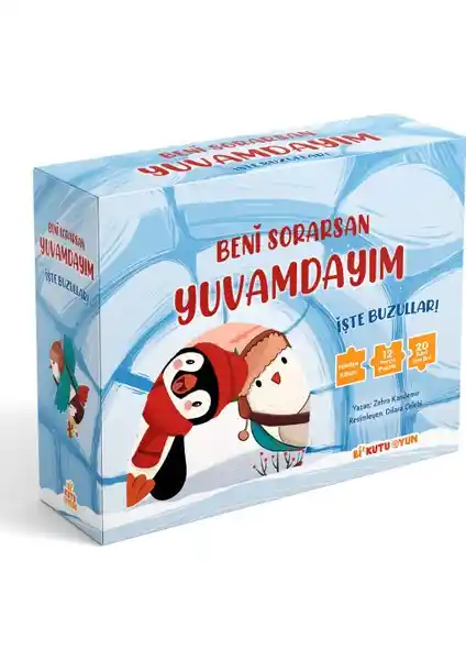 Zehra Kandemir'in Buzullar Temalı Eğlenceli ve Öğretici Kitap ve Puzzle Seti