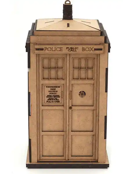 3D Ahşap Puzzle Dr. Who Tardis ile Yaratıcı ve Eğitici Deneyim