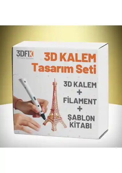 3DFIX 3D Kalem Tasarım Seti ile Yaratıcılığınızı Geliştirin ve Eğlenceli Projeler Yapın