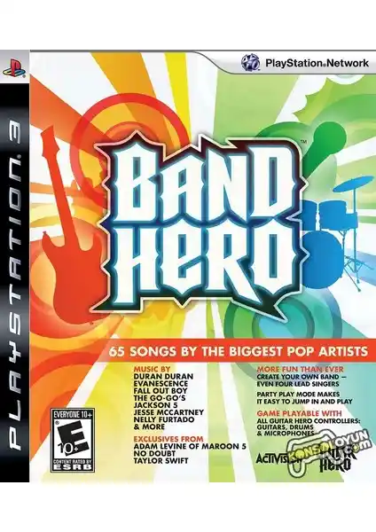 Activision Band Hero PS3 ile Müzik Tutkunlarına Eşsiz Sahne Deneyimi Sunuyor
