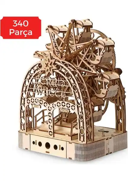 Algwood Ahşap Dönme Dolap Maketi: Sanat ve Mekanik Buluşması Detaylı Tasarım