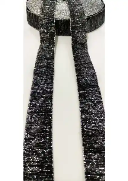 Altay Aksesuar Siyah Gümüş Lastik Şerit: Çok Yönlü Kullanım ve Modern Tasarım