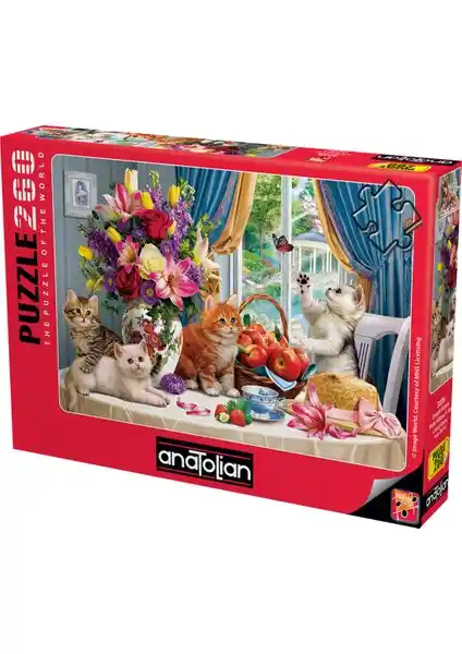 Anadolu 260 Parça XL Puzzle Canlı Renkler ve Zihinsel Gelişimi Destekler