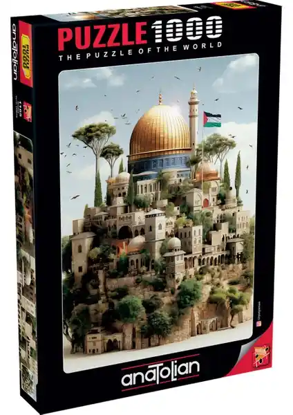 Anadolu'nun Kudüs Temalı 1000 Parça Puzzle'sı Detaylı ve Dayanıklı Tasarımıyla Sunuluyor