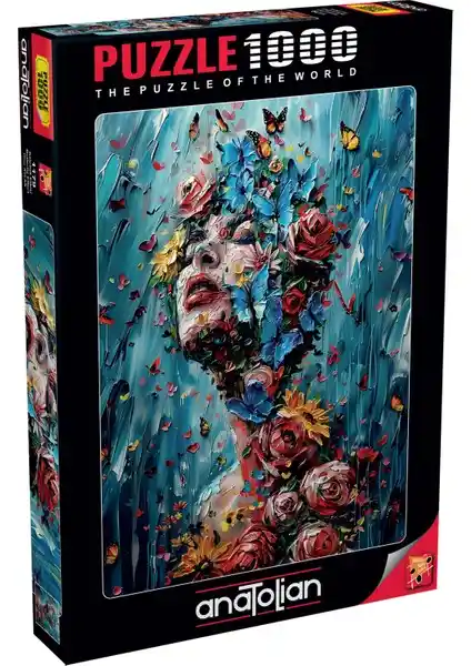 Anatolian 1000 Parçalık Puzzle Kelebek Etkisi 1179 - Zihin Geliştirici ve Eğlence Aracı