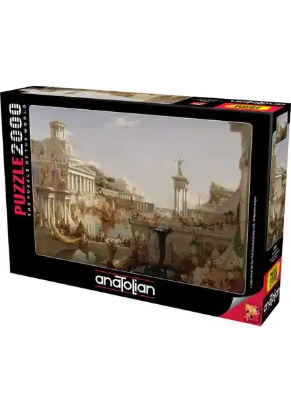 Anatolian 2000 Parçalık Puzzle İmparatorluk Manzarası Yüksek Kalite ve Eğlenceli Zihin Gelişimi