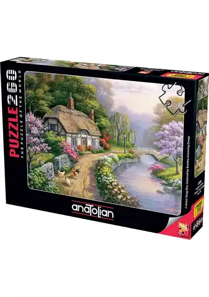 Anatolian 260 Parça XL Puzzle Türkiye Üretimi Büyük Parçalar ve Renkli Tasarımıyla Eğitici Oyun
