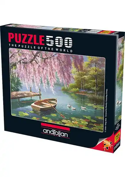 Anatolian 500 Parçalık Puzzle Söğüt Güzelliği ile Zihinsel ve Sosyal Deneyim