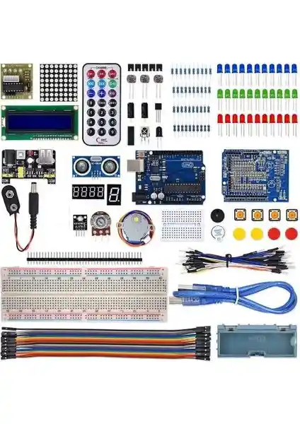 Arduino Uno R3 Tam Başlangıç Seti İncelemesi ve İçerik Detayları