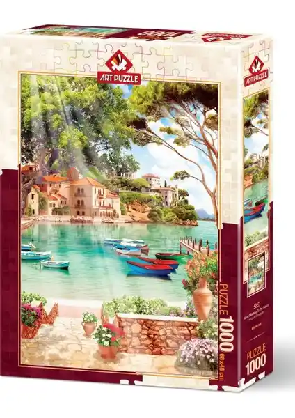 Art Puzzle Huzura Günaydın 1000 Parça Puzzle Sanat ve Zeka Geliştiren Eğlenceli Aktivite