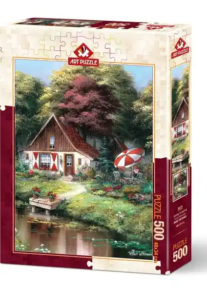 Art Puzzle Pazar Kahvaltısı 500 Parça Puzzle - Yüksek Kalite ve Detaylı Tasarım