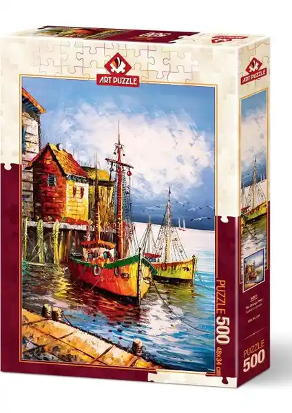 Art Puzzle Turuncu Liman 500 Parça Puzzle - Yüksek Kalite ve Detaylı Tasarım