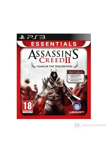 Assassin's Creed II PS3: Rönesans Temalı Tarih ve Macera Dolu Oyun Deneyimi