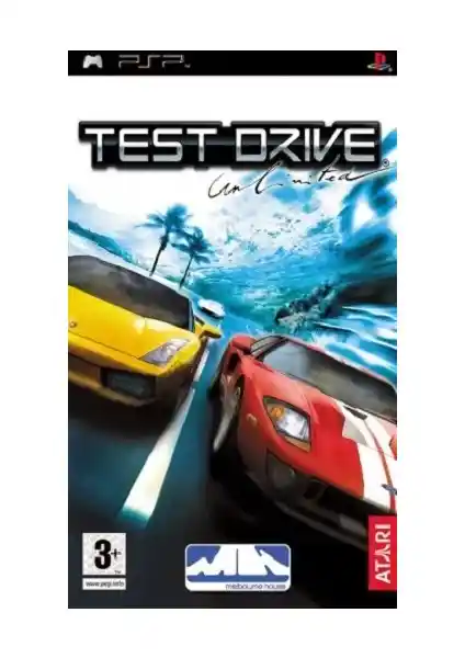 Atari Test Sürüşü Limitsiz PSP ile Gerçekçi ve Açık Dünya Yarış Deneyimi
