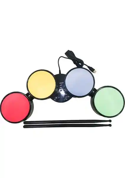 Ay Teknoloji Çok Platform Uyumlu Guitar Hero Davul Seti ile Müzik Keyfini Yaşayın