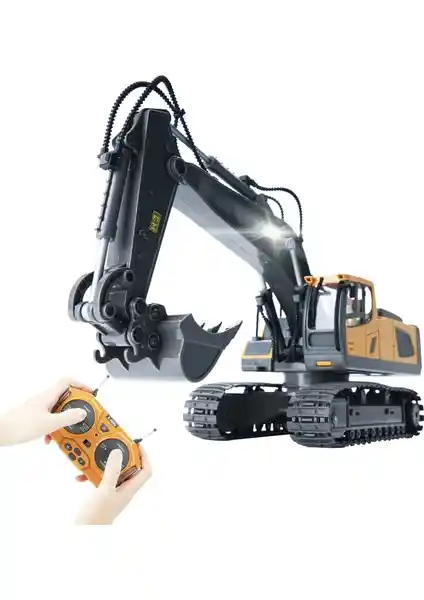 Beauty Life RC Ekskavatör 1/20 Gerçekçi ve Eğlenceli İnşaat Oyuncağı