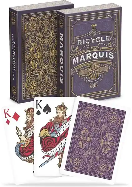 Bicycle Marquis Oyun Kartları: Yüksek Kalite ve Dayanıklılık Sunan Profesyonel Kart Destesi