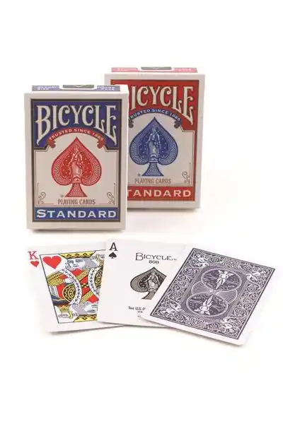Bicycle Standart Index Poker İskambil Kartı Kağıdı Destesi: Yüksek Kalite ve Estetik Tasarım