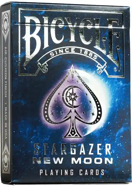 Bicycle Stargazer New Moon Kozmik Temalı Oyun Kartları: Kaliteli ve Estetik Tasarım