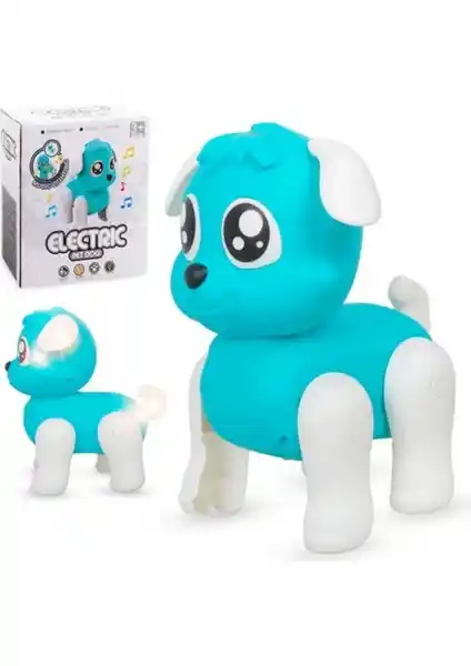 Boratila Toys Pilli Işıklı Müzikli Yürüyen Köpek Oyuncağı Çocuk Gelişimine Destek