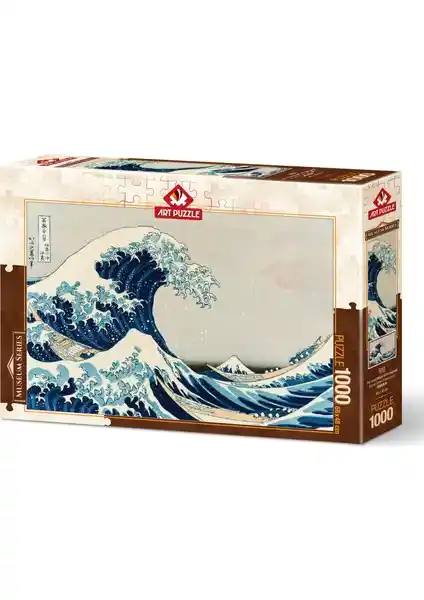 Büyük Dalga Kanagawa 1000 Parça Puzzle Art Puzzle Koleksiyon Ürünü