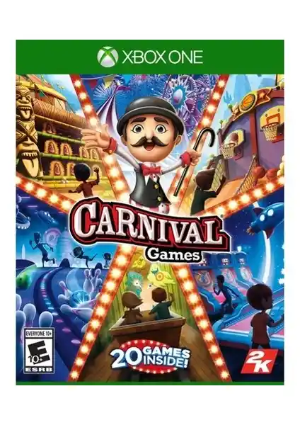Carnival Games Xbox One: Aile ve Arkadaşlar İçin Eğlence Dolu Mini Oyunlar Paketi