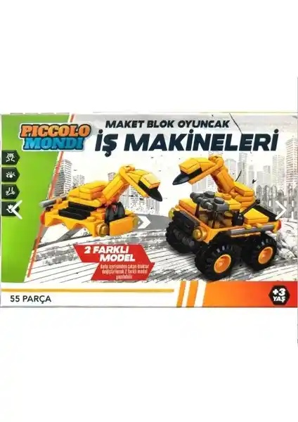 Çocuklar İçin Güvenli ve Eğitici Maket Blok Iş Makineleri Seti İncelemesi